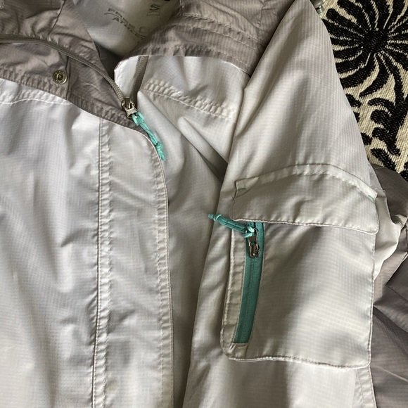 Free Country Athletx Series Hooded Rain Jacket White - Picture 8 of 8